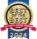 2024 Best of the best ribbon for Southern Arizona Pools