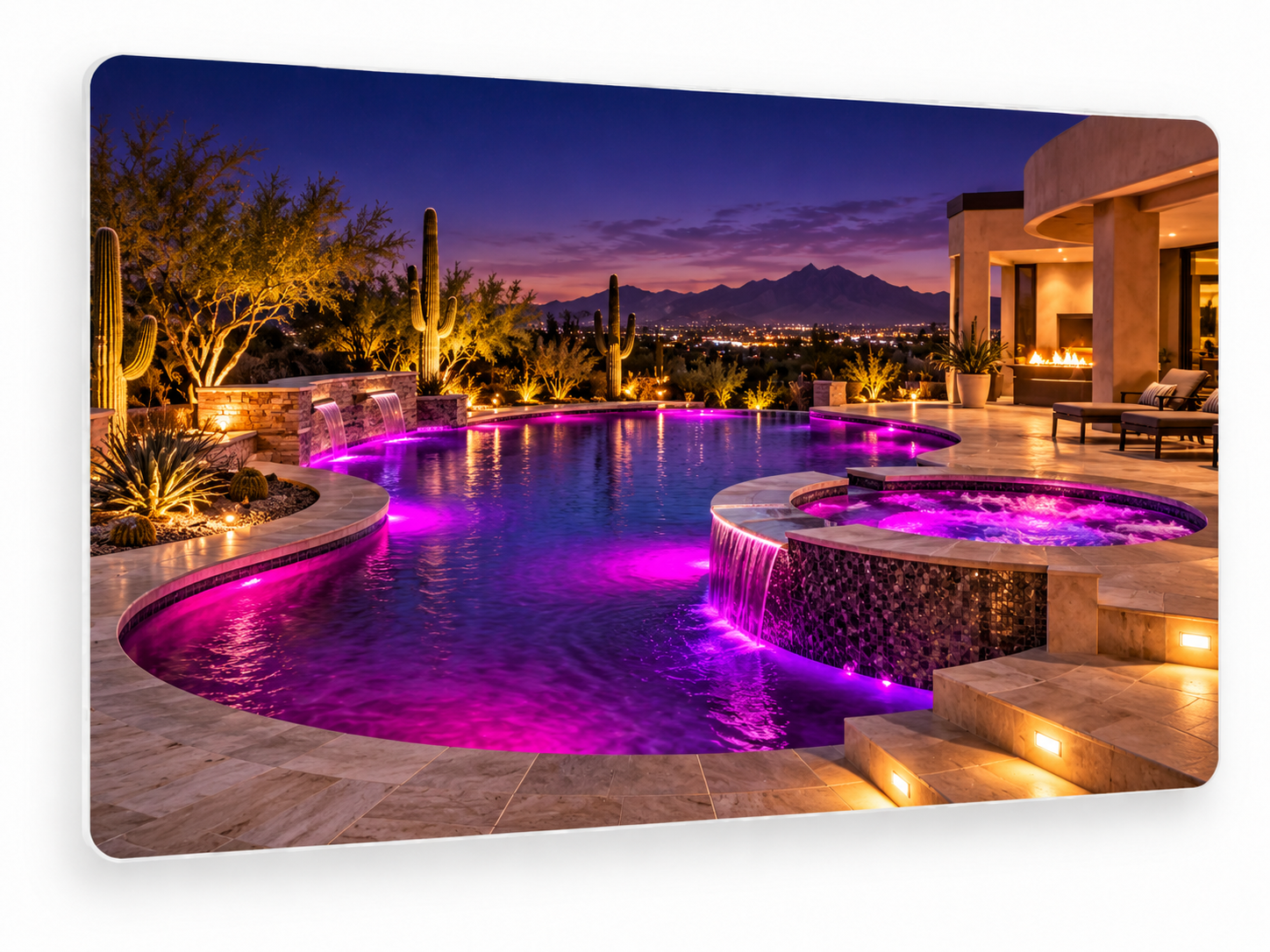 Freeometric pools in Tucson by Southern Arizona Pools